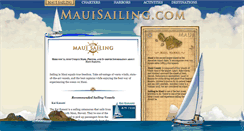 Desktop Screenshot of mauisailing.com